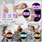 LIGE New 1.39" Watch Smart Watch 2025 New Women Men Bluetooth Call BT Music Wireless Charging Smartwatch Heart Rate Blood Oxygen ryshop