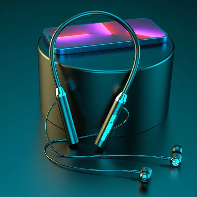 XYJS Wireless Bluetooth Earphones Neckband Headphones - Gaming Stereo Sports Headset ryshop