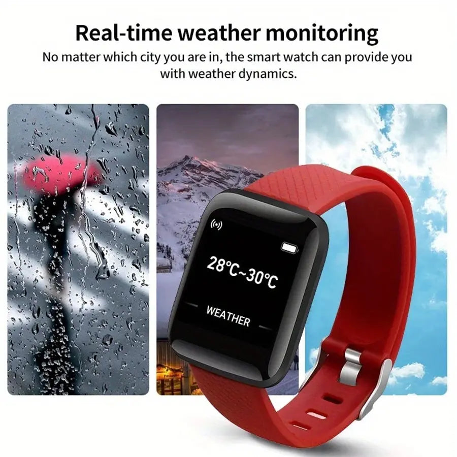 CHAONB Smartwatch for Men and Women - Fitness Monitor Bracelet ryshop
