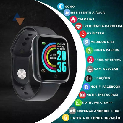 D20 Smart Watch Sport Fitness Tracker ryshop