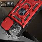 Military Grade Bumpers Ring Cover for iPhone 16 17 15 14 13 12 11 Pro Max Mini Plus Air ryshop