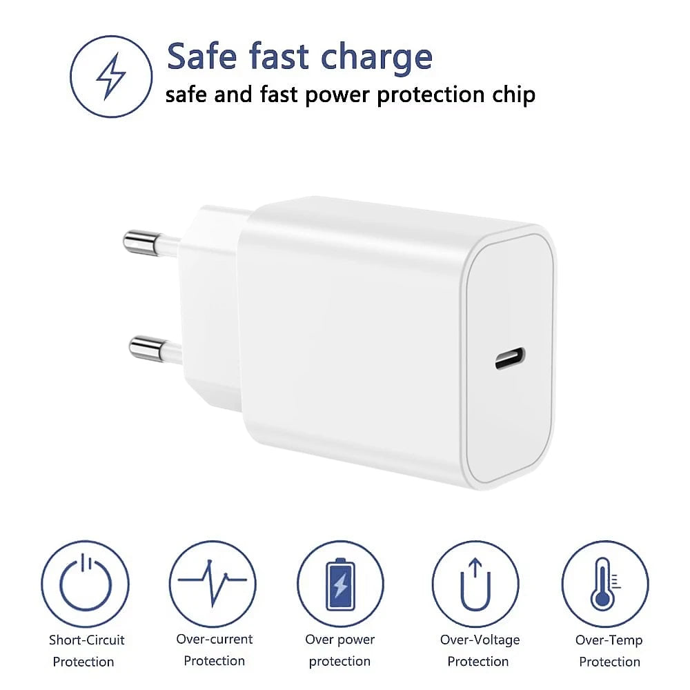 35W PD Fast Wall Charger for iPhone and More ryshop