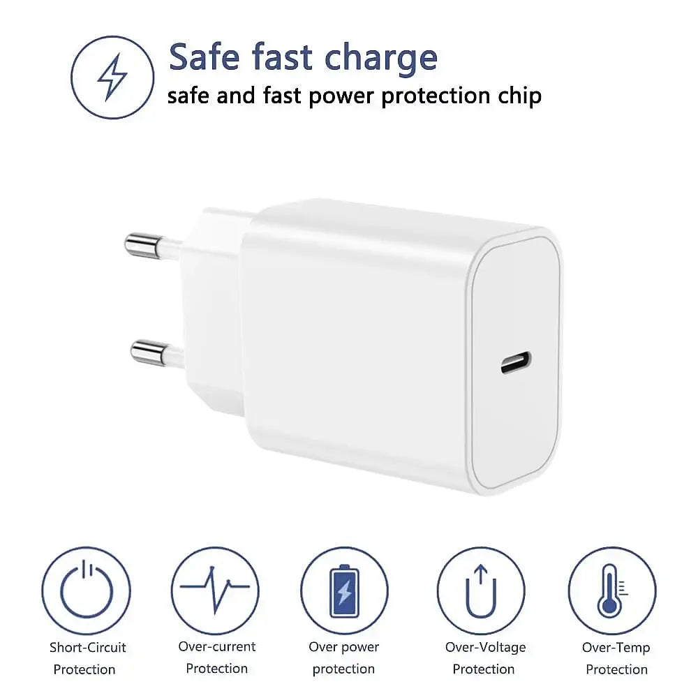 35W PD Fast Wall Charger for iPhone and More ryshop