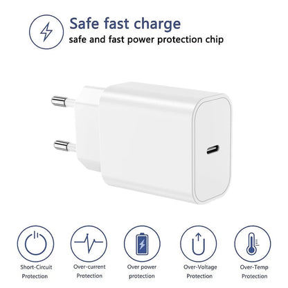 35W PD Fast Wall Charger for iPhone and More ryshop