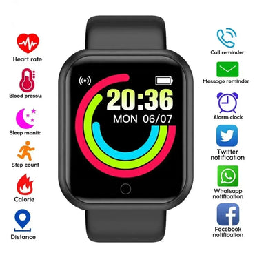 SAKZNR D20 Smart Watch: Fitness and Health Tracker ryshop