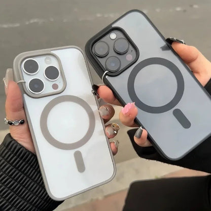 Luxury Magnetic For Magsafe Wireless Charge Case for iPhone 17, 16, 15, 14 Plus, 13, 12, 11 Pro Max ryshop