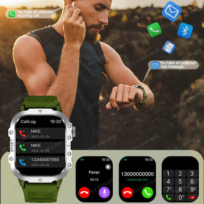 2025 Smartwatch Men Bluetooth Call Health Monitor ryshop