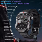 Outdoor Sports Smartwatch 2025 - HD Screen & LED Flashlight ryshop