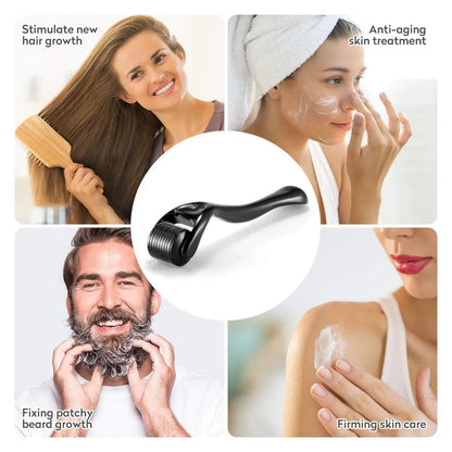 Miqmi 540 Needles Derma Roller for Facial & Body Hair Growth ryshop