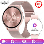 LIGE New 1.39" Watch Smart Watch 2025 New Women Men Bluetooth Call BT Music Wireless Charging Smartwatch Heart Rate Blood Oxygen ryshop