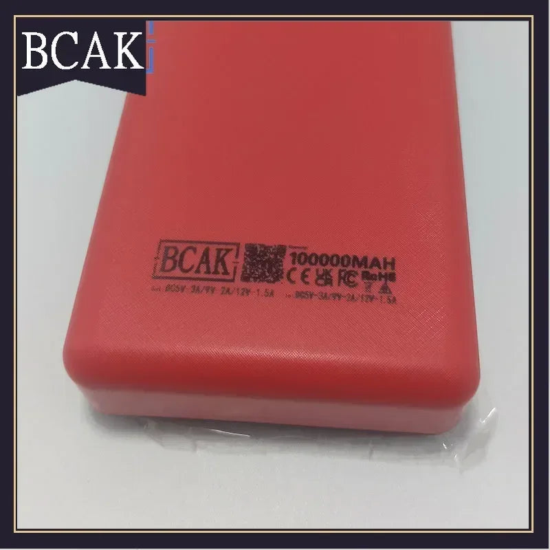 BCAK Outdoor Mobile Power Gift Wh Style 80000mAh Charging Treasure ryshop
