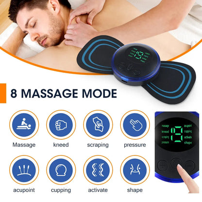 Joverisher Electric Neck Massager EMS Muscle Massage Stimulator ryshop