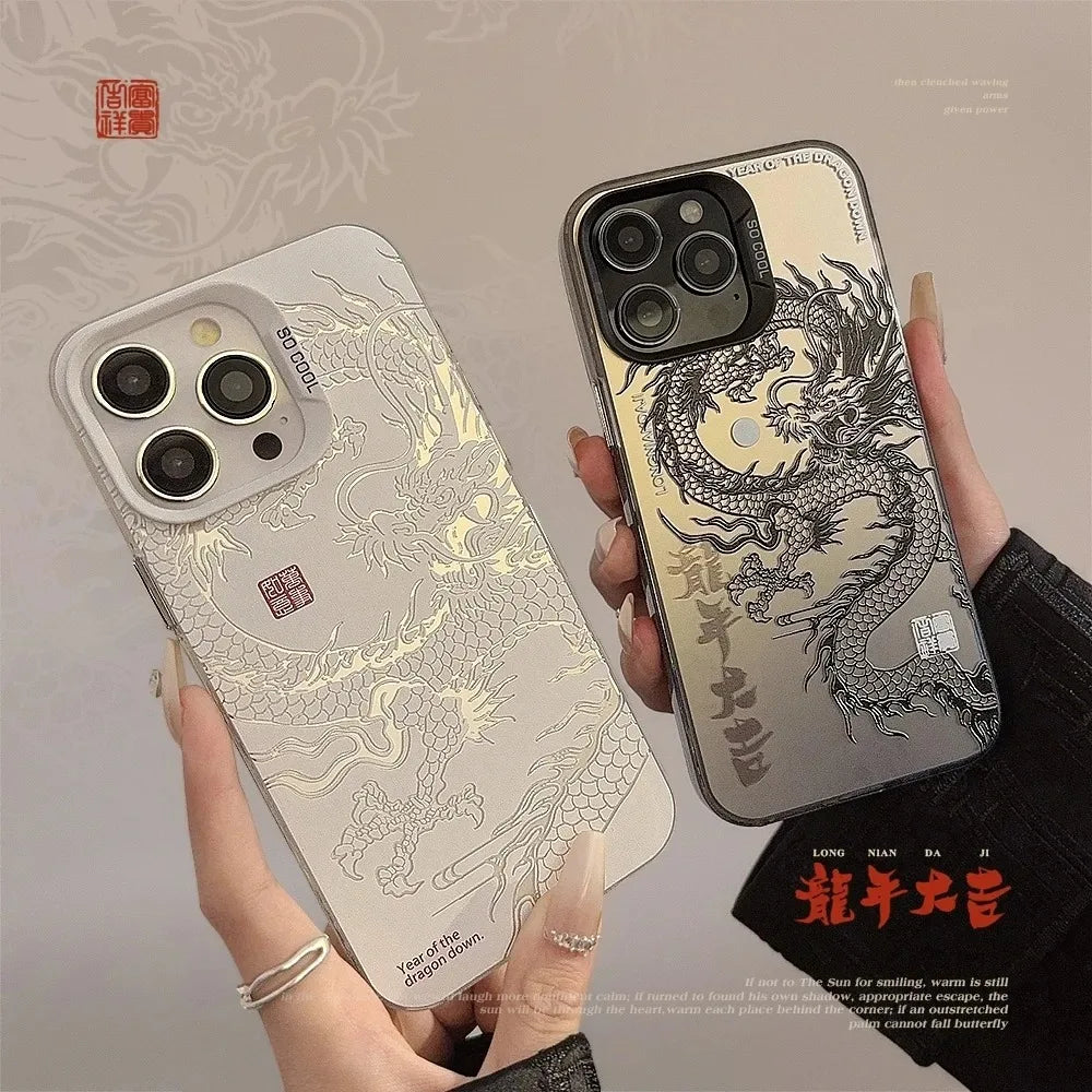 Luxury Chinese Dragon Phone Case ryshop