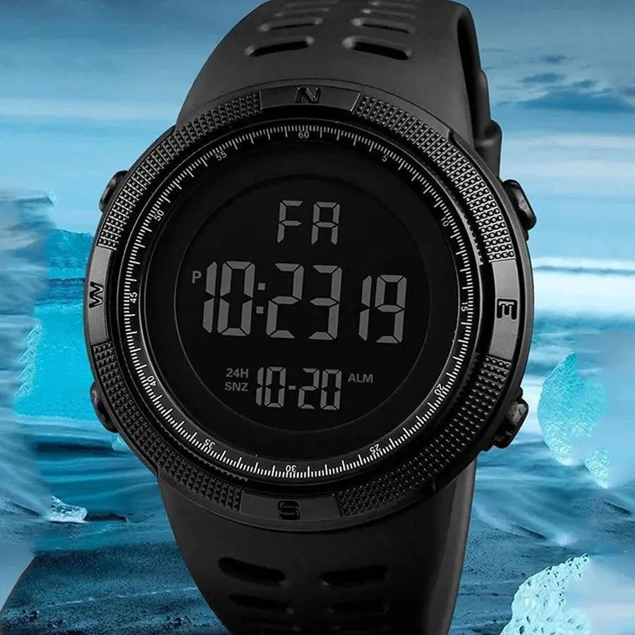 YIKAZE Men's Military Sports Watch - Luminous Multifunction LED Digital Wristwatch ryshop