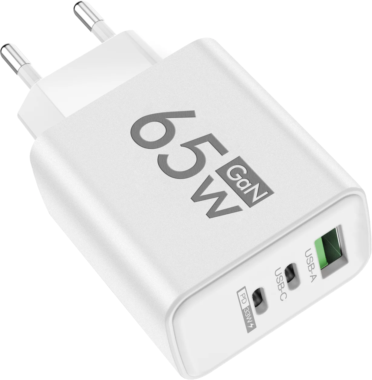 65W GaN USB Fast Charging Type C PD Charger ryshop