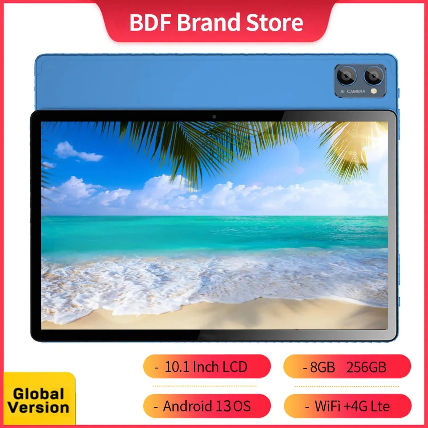 BDF Y7 10.1 Inch 4G Pad Global Version Tablet ryshop