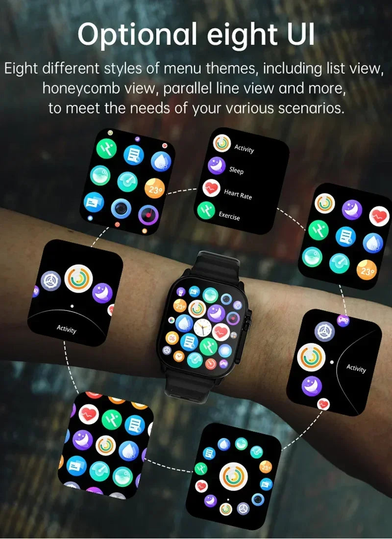 New Watch T800 U2 Smart Watch - 49mm 2024 Edition ryshop