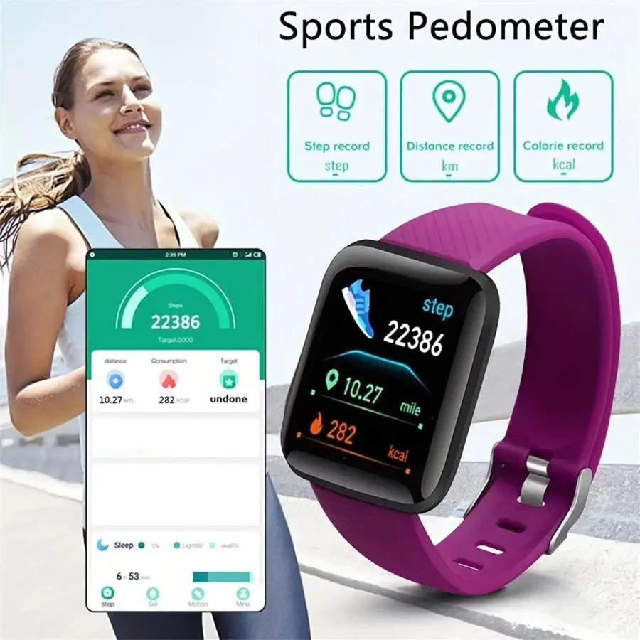 CHAONB Smartwatch for Men and Women - Fitness Monitor Bracelet ryshop