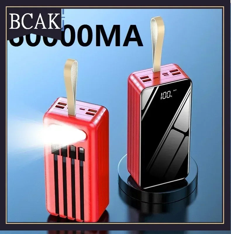 BCAK 80000mAh Outdoor Large-Capacity Charging Treasure ryshop