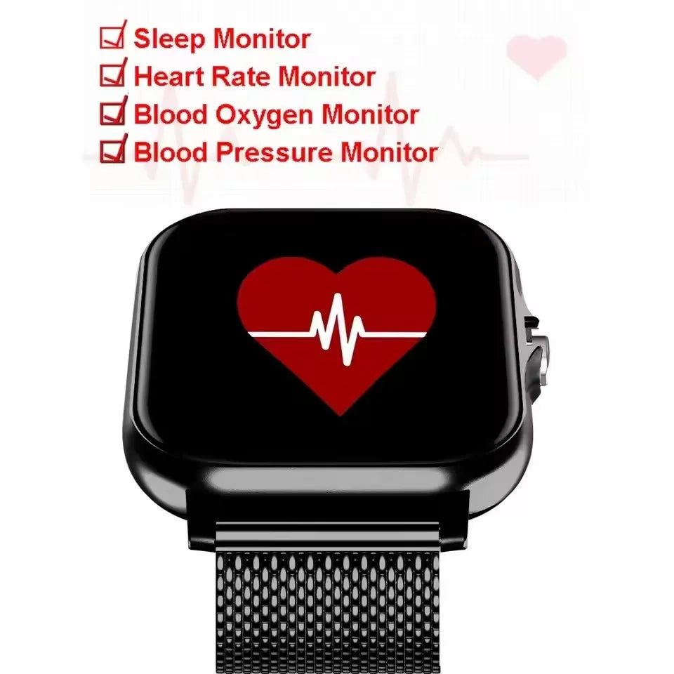 2025 Smart Watch 2.01’’ Full Touch Amoled BT Call Sport Waterproof Watch ryshop