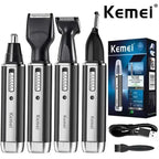 Kemei 4 in 1 Trimmer for Men - Ultimate Grooming Tool ryshop