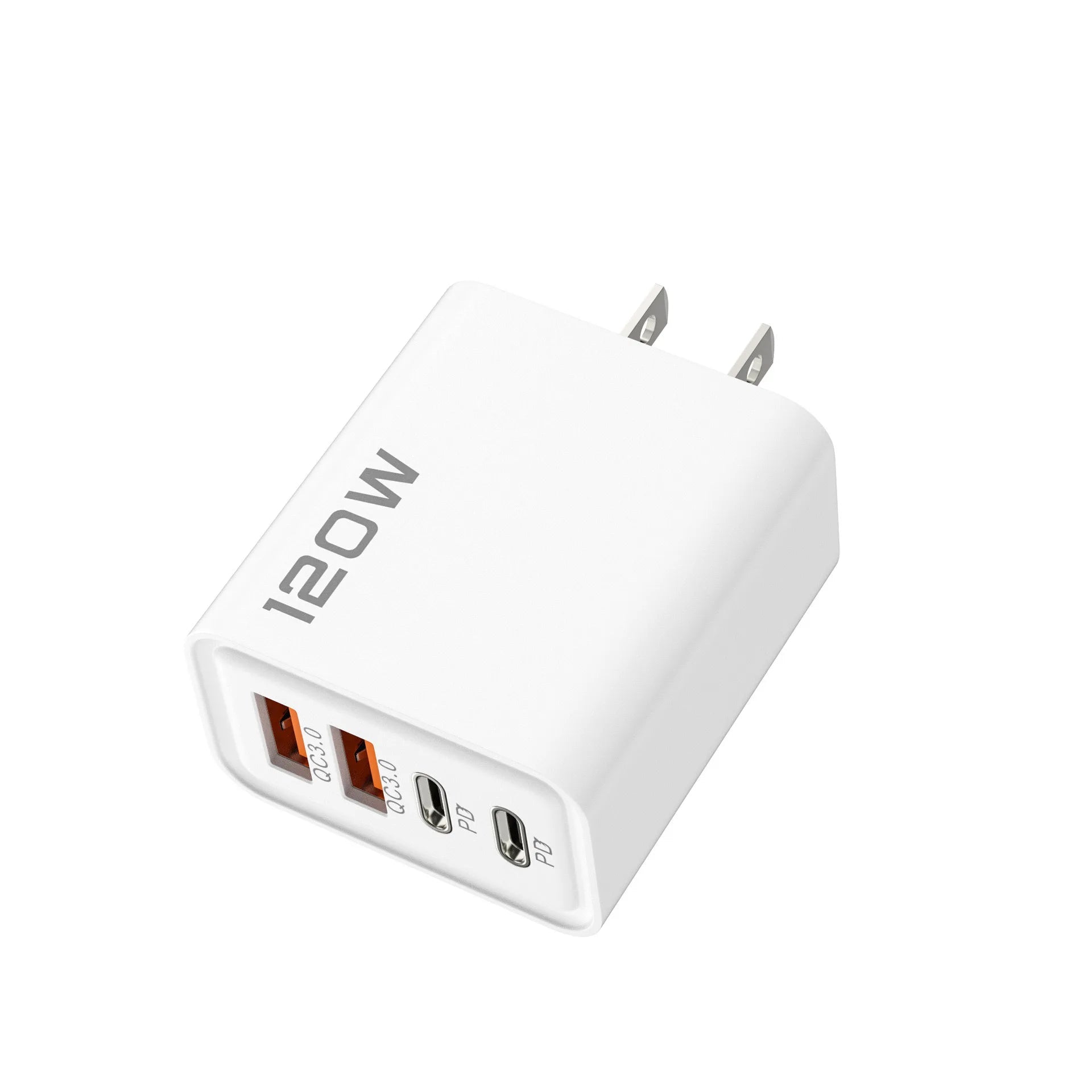 120W 4 Port USB Type C Charger - Fast Charging Adapter for All Devices ryshop