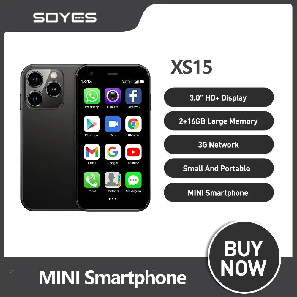 SOYES XS15 Ultra-thin Mini Smartphone ryshop