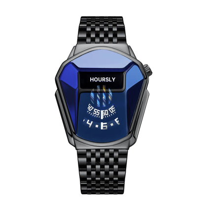 Men's New Trend Motorcycle Personality Waterproof Quartz Watch ryshop