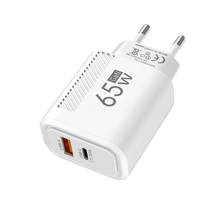 65W GaN USB PD Charger - Type C Fast Charging Adapter ryshop