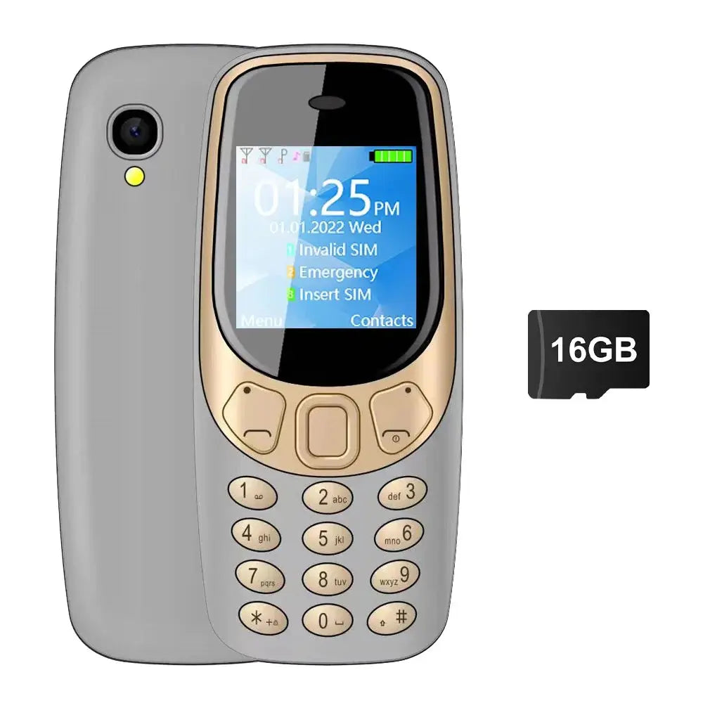 SERVO Q3308 PRO 3 SIM Standby Mini Mobile Phone ryshop