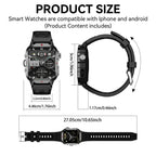 KESHUYOU Outdoor Sports Smart Watch with 2.01 Inch HD Screen ryshop