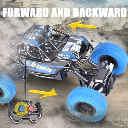 Colorful Flashing Lights Remote Control Car ryshop