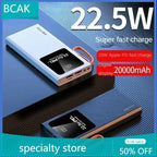 BCAK 20000mAh Two-way Fast Charging Outdoor Power Bank ryshop