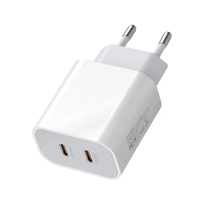 EOENKK USB C Charger Block Dual Port Fast Charging Travel Plug ryshop