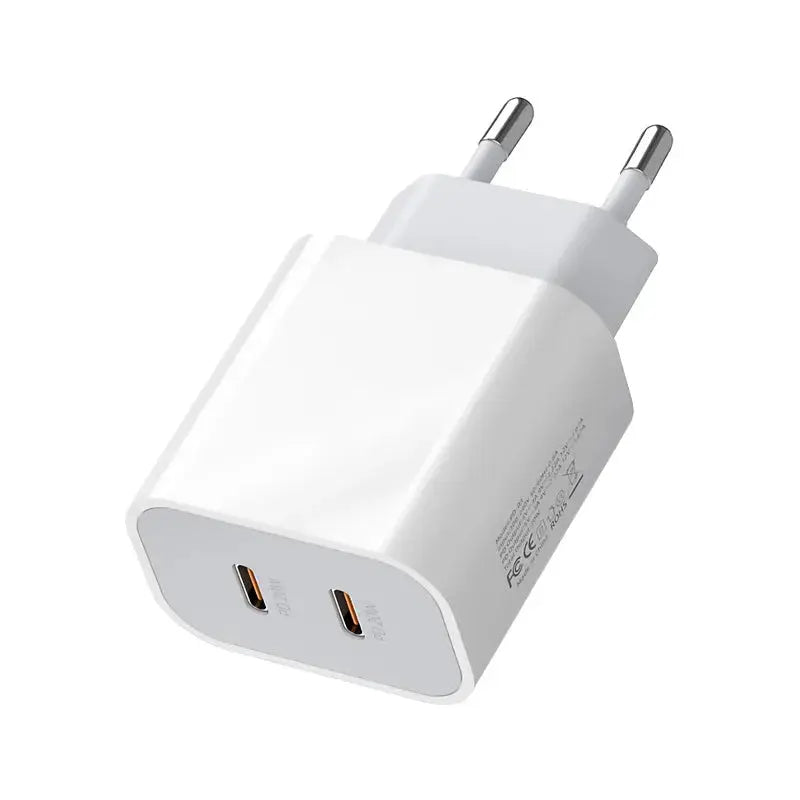 EOENKK USB C Charger Block Dual Port Fast Charging Travel Plug ryshop