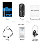 Unlocked Mini Mobile Phone Bluetooth Earphone Voice Changer Dialer ryshop
