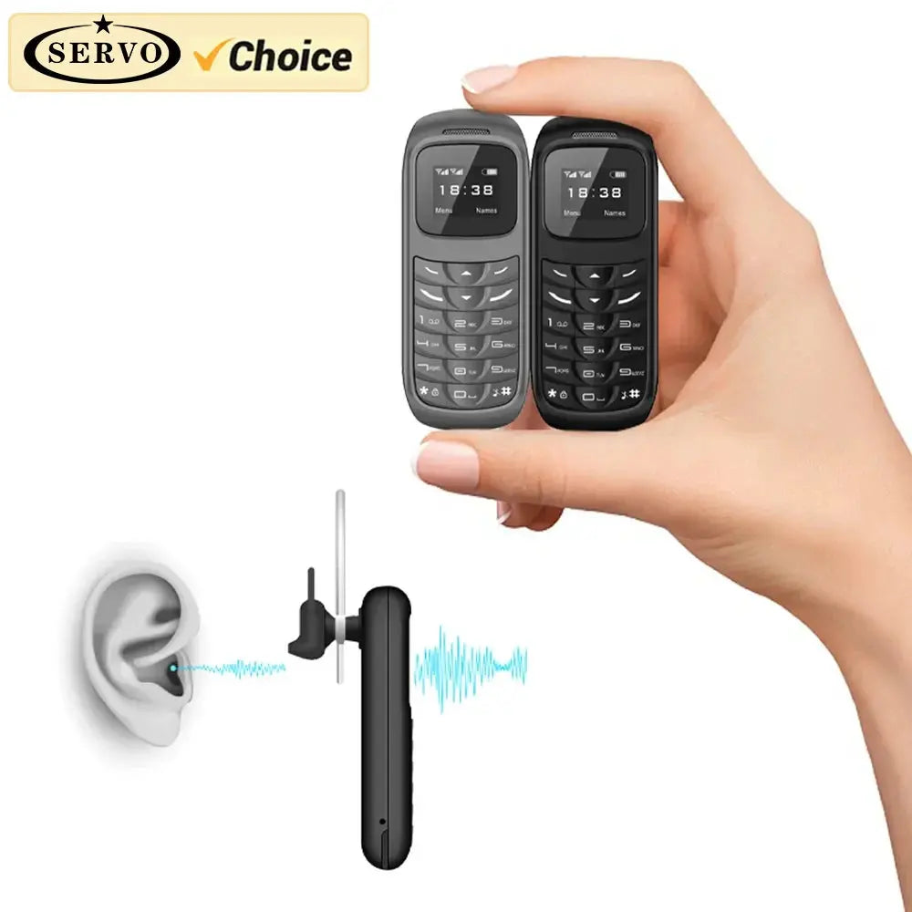 Unlocked Mini Mobile Phone Bluetooth Earphone Voice Changer Dialer ryshop