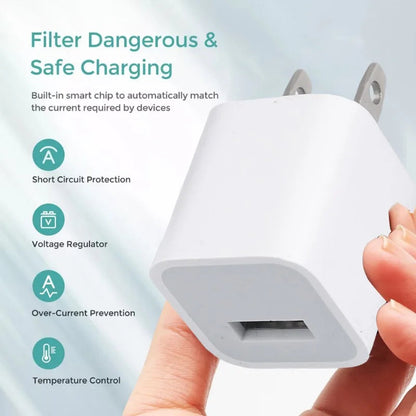 Fast Charging USB Wall Charger Adapter for iPhone & iPad ryshop