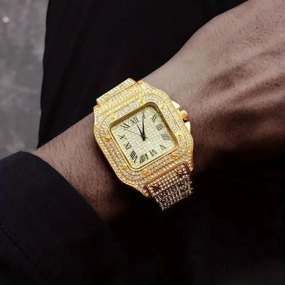 Luxury Diamond Unisex Bracelet Watch ryshop
