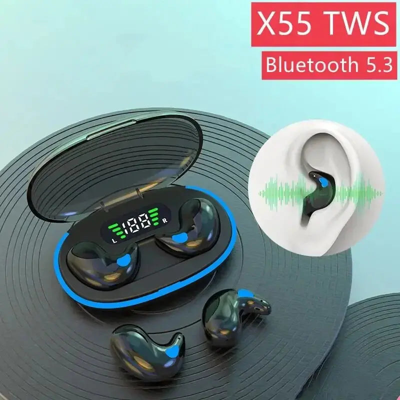 DIXSG X55 TWS Mini Bluetooth 5.3 Earbuds with Active Noise Cancellation ryshop