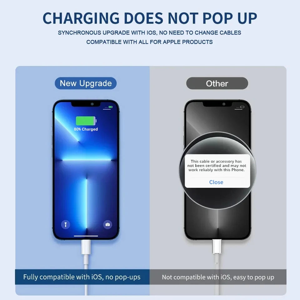 Fast Charging Original EU USB Charger for iPhone Models ryshop