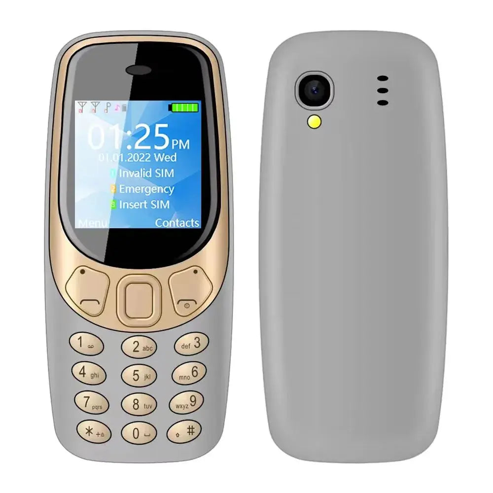 SERVO Q3308 PRO 3 SIM Standby Mini Mobile Phone ryshop