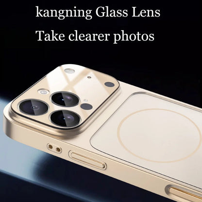 Original Glass Nano Matte Case for iPhone 17 Air, 16, 15, 14, 13 Pro Max, 17Pro ryshop