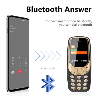 SERVO Q3308 PRO 3 SIM Standby Mini Mobile Phone ryshop
