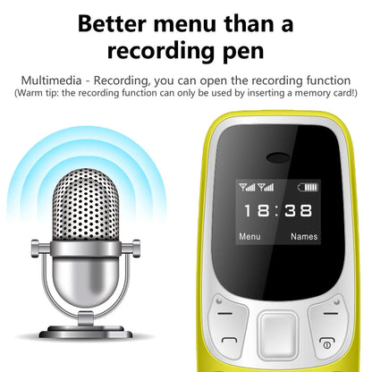 SERVO BM10 Mini Mobile Phone with Bluetooth Earphone Voice Dialer ryshop
