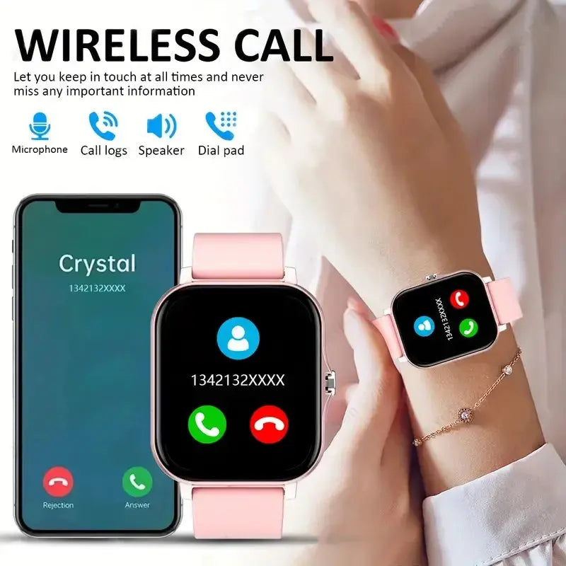 LAXASFIT 2025 Smart Watch with HD Display and Sport Modes ryshop