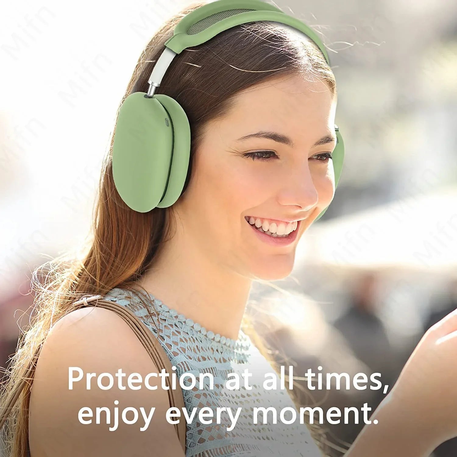 3 in 1 Soft Washable Headband Silicone Cover for AirPods Max 2021 ryshop