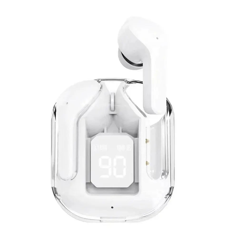 Bluetooth-Compatible Noise Canceling Translucent Earphones ryshop