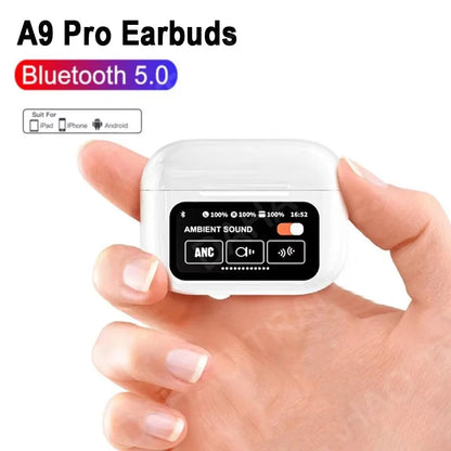 A9 Pro Wireless Bluetooth Earphone HiFi Stereo Headset ryshop