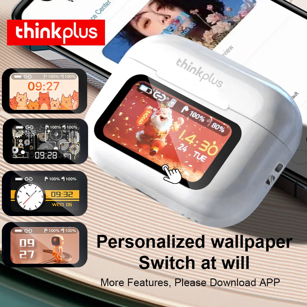 Thinkplus Wireless Bluetooth Earphones with ANC Noise Reduction ryshop